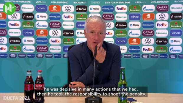 Deschamps: 'No one in France squad blames Mbappe'